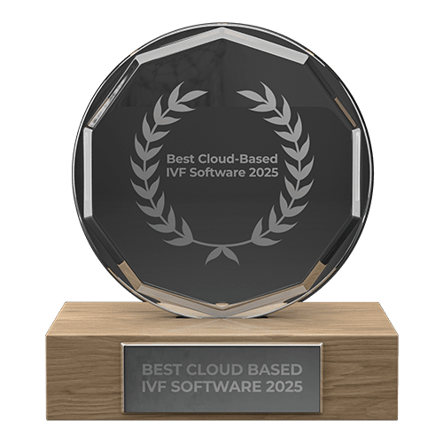 Best Cloud Based IVF Software 2025 trophy
