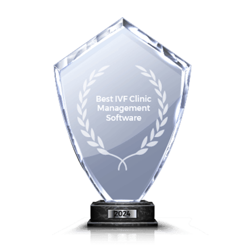 Excellence in Fertility Technology Innovation trophy