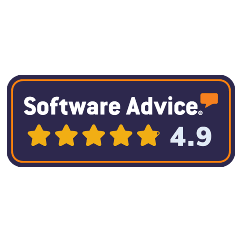Rated 4.9 on Software Advice