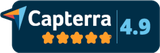 Capterra 4.9 out of 5 rating