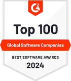 G2 Top 100 Global Software Companies 2024