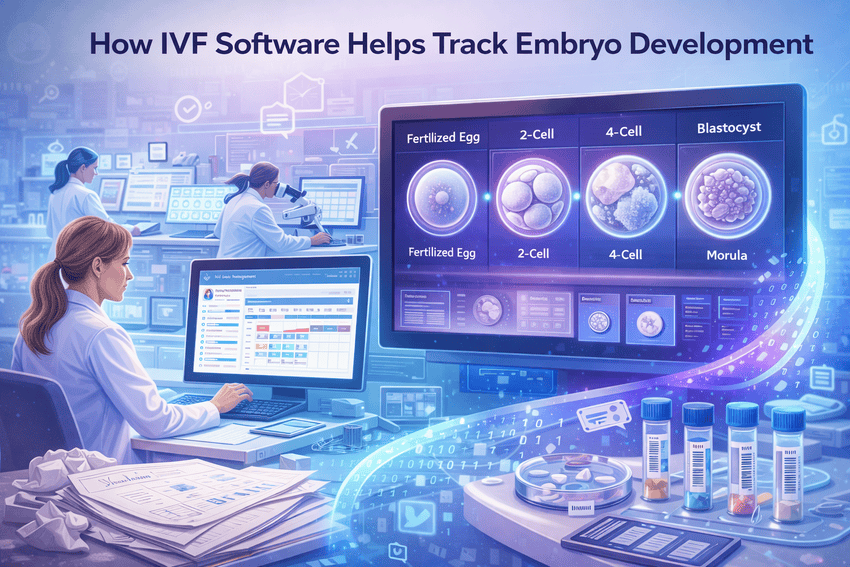 How IVF Software Helps Track Embryo Development