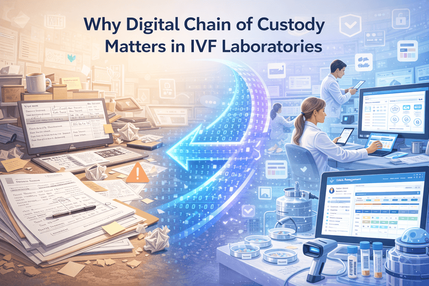 Why Digital Chain of Custody Matters in IVF Laboratories